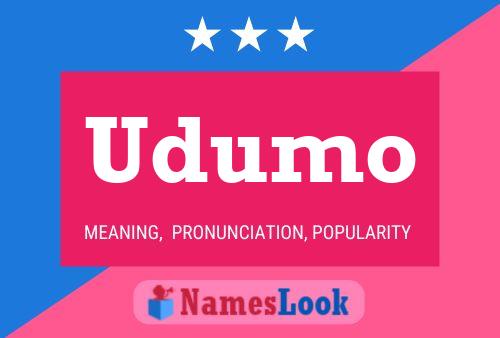 Постер имени Udumo