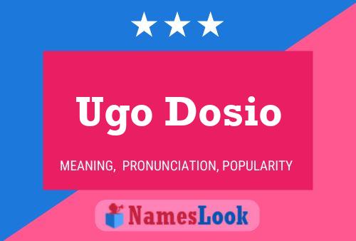 Постер имени Ugo Dosio