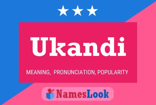 Постер имени Ukandi