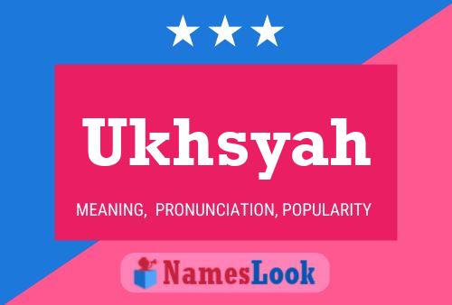 Постер имени Ukhsyah