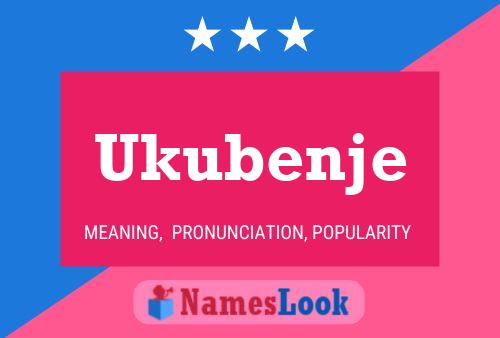 Постер имени Ukubenje