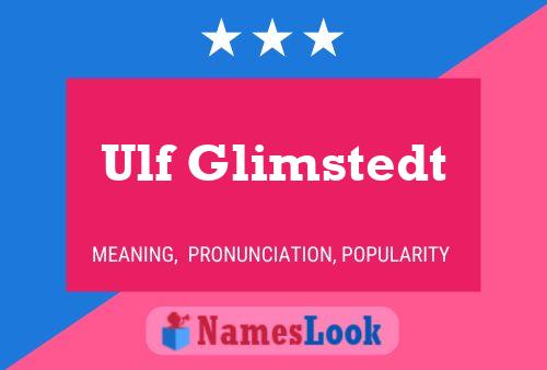 Постер имени Ulf Glimstedt