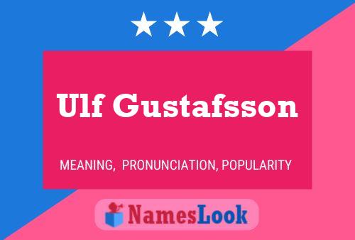 Постер имени Ulf Gustafsson