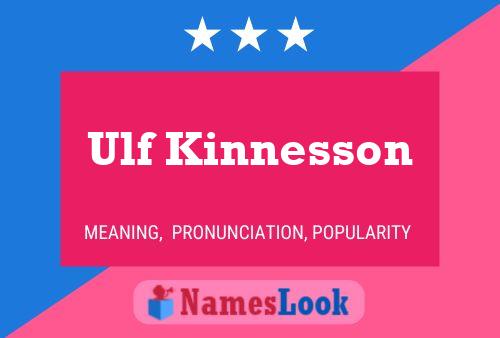 Постер имени Ulf Kinnesson