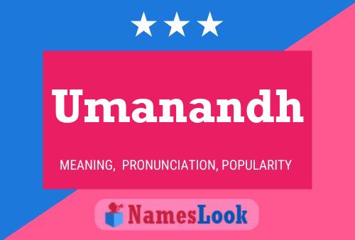 Постер имени Umanandh