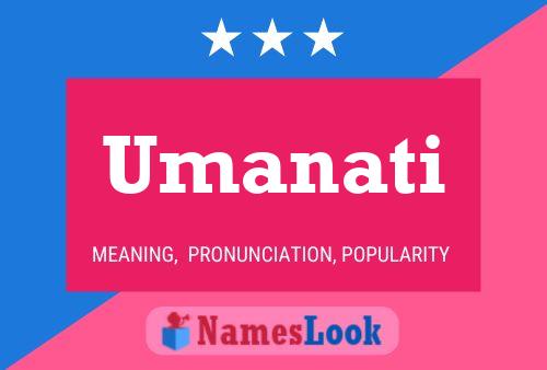 Постер имени Umanati