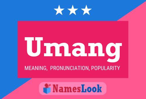 Постер имени Umang