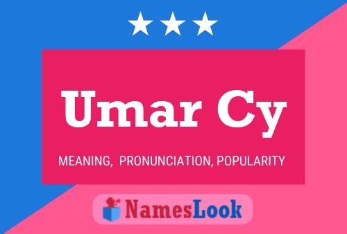 Постер имени Umar Cy