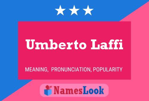 Постер имени Umberto Laffi