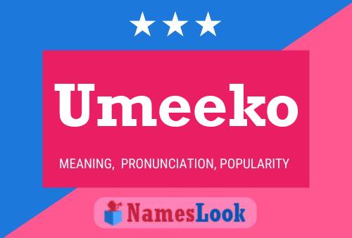 Постер имени Umeeko