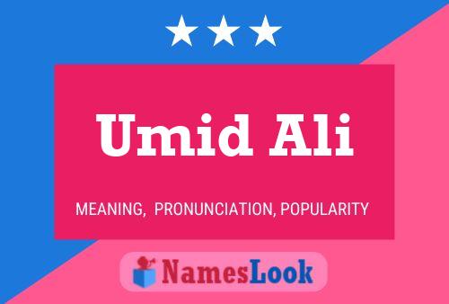 Постер имени Umid Ali