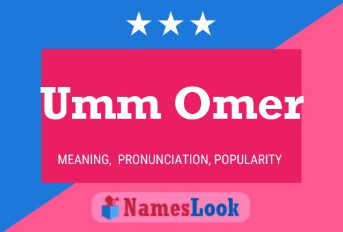 Постер имени Umm Omer