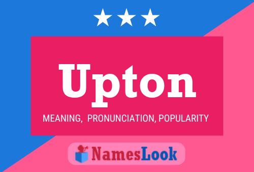 Постер имени Upton