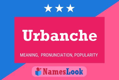 Постер имени Urbanche