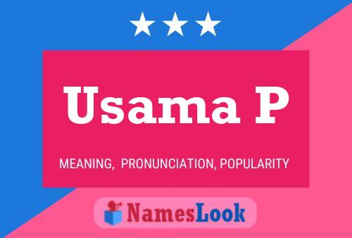 Постер имени Usama P