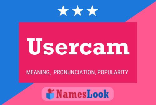 Постер имени Usercam