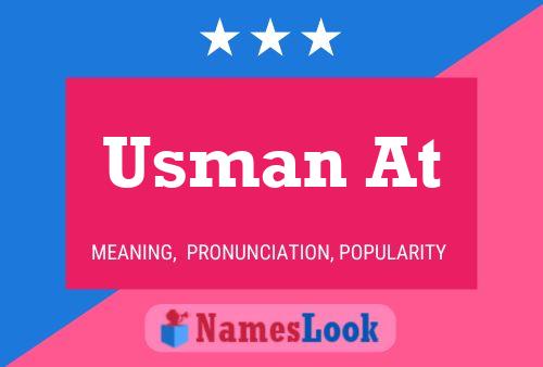 Постер имени Usman At