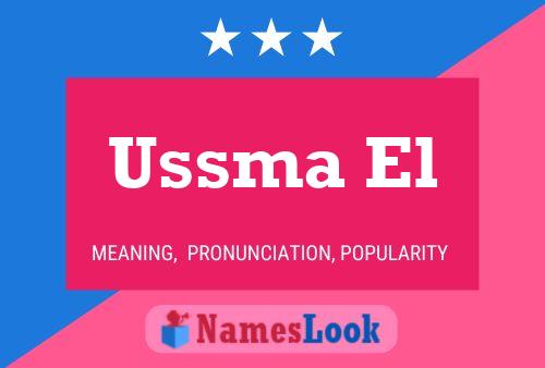 Постер имени Ussma El