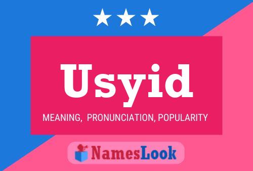 Постер имени Usyid