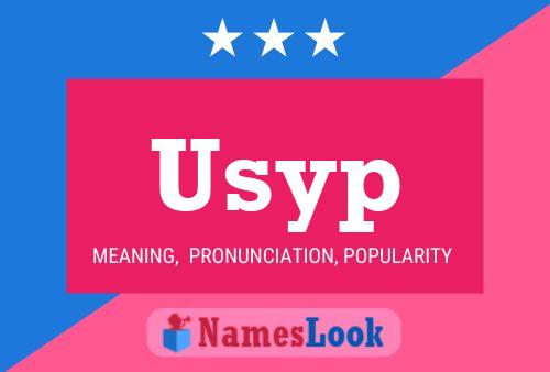 Постер имени Usyp