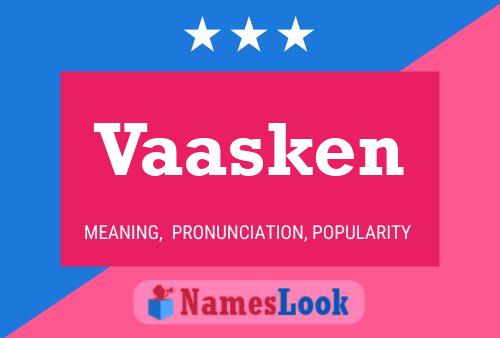 Постер имени Vaasken