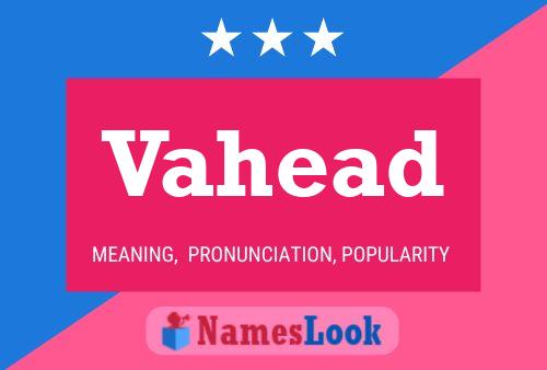 Постер имени Vahead