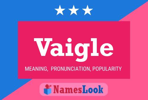 Постер имени Vaigle