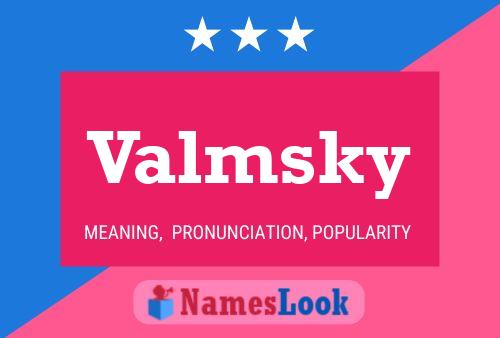 Постер имени Valmsky