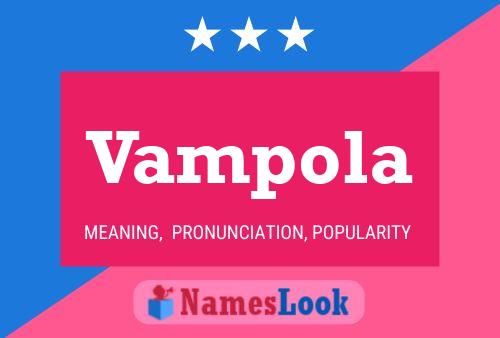 Постер имени Vampola