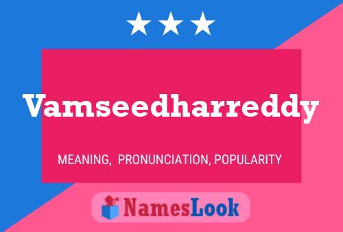 Постер имени Vamseedharreddy