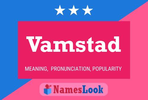 Постер имени Vamstad