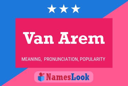 Постер имени Van Arem