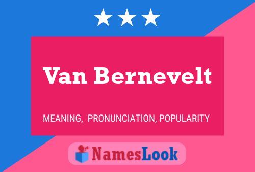 Постер имени Van Bernevelt