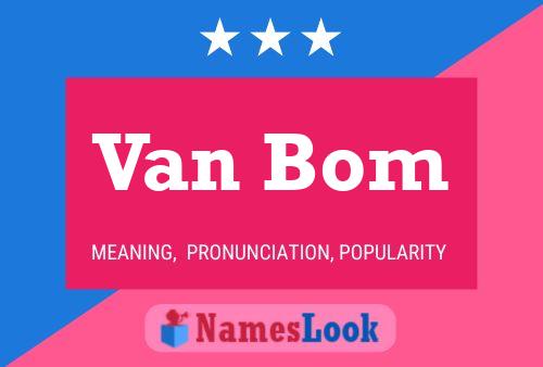 Постер имени Van Bom