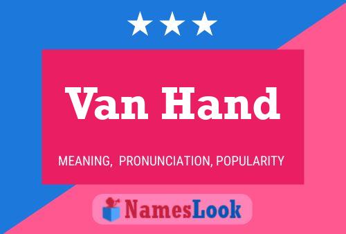 Постер имени Van Hand