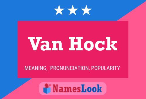 Постер имени Van Hock