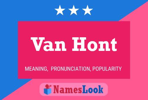 Постер имени Van Hont