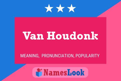 Постер имени Van Houdonk