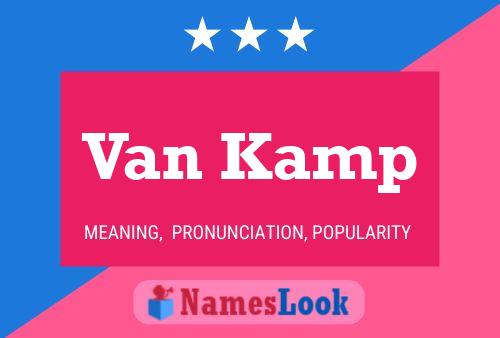 Постер имени Van Kamp