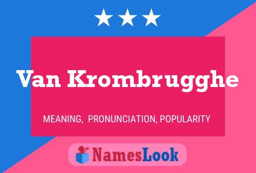 Постер имени Van Krombrugghe