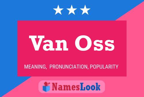 Постер имени Van Oss