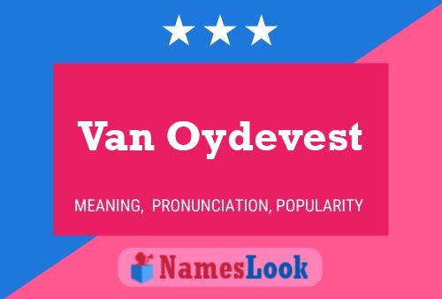 Постер имени Van Oydevest