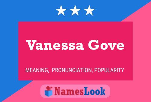 Постер имени Vanessa Gove