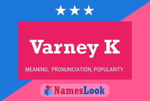 Постер имени Varney K