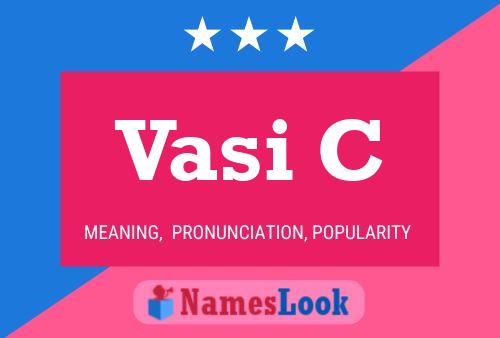 Постер имени Vasi C