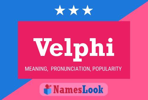 Постер имени Velphi