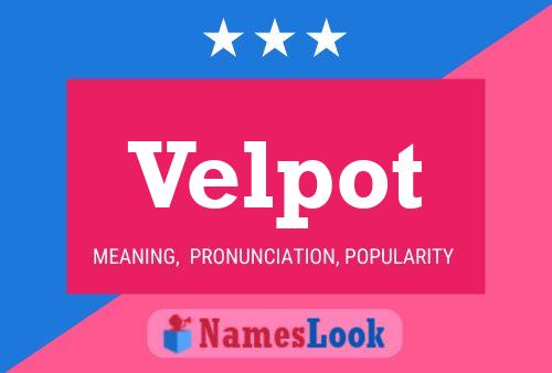 Постер имени Velpot