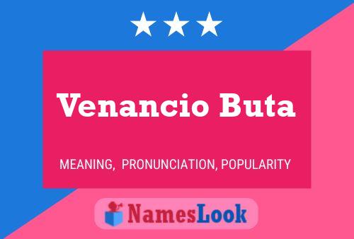 Постер имени Venancio Buta