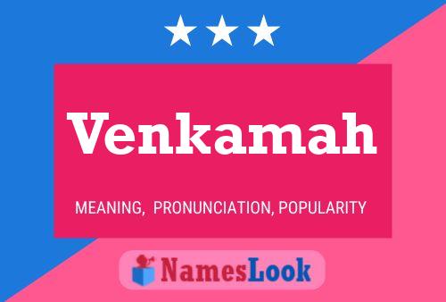 Постер имени Venkamah