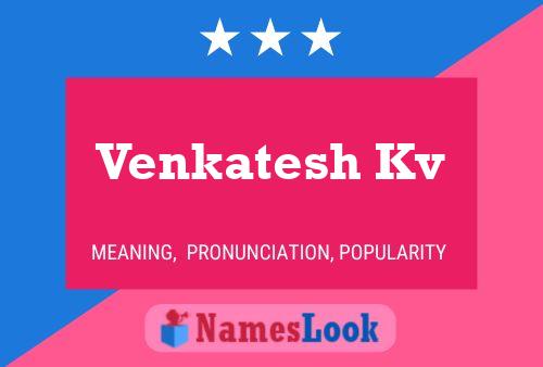 Постер имени Venkatesh Kv